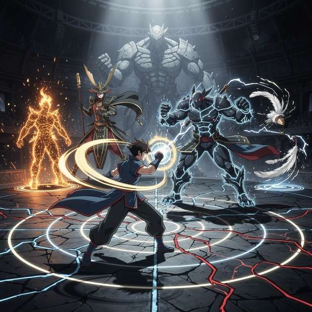 Aura Clash - Jabali AI Poster