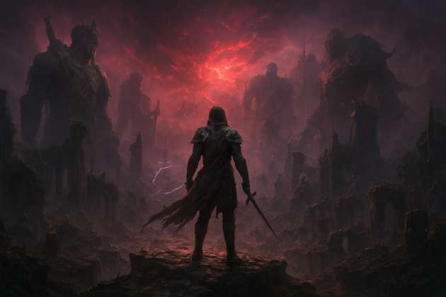 Ortav: Fractured Divinity - Jabali AI Poster