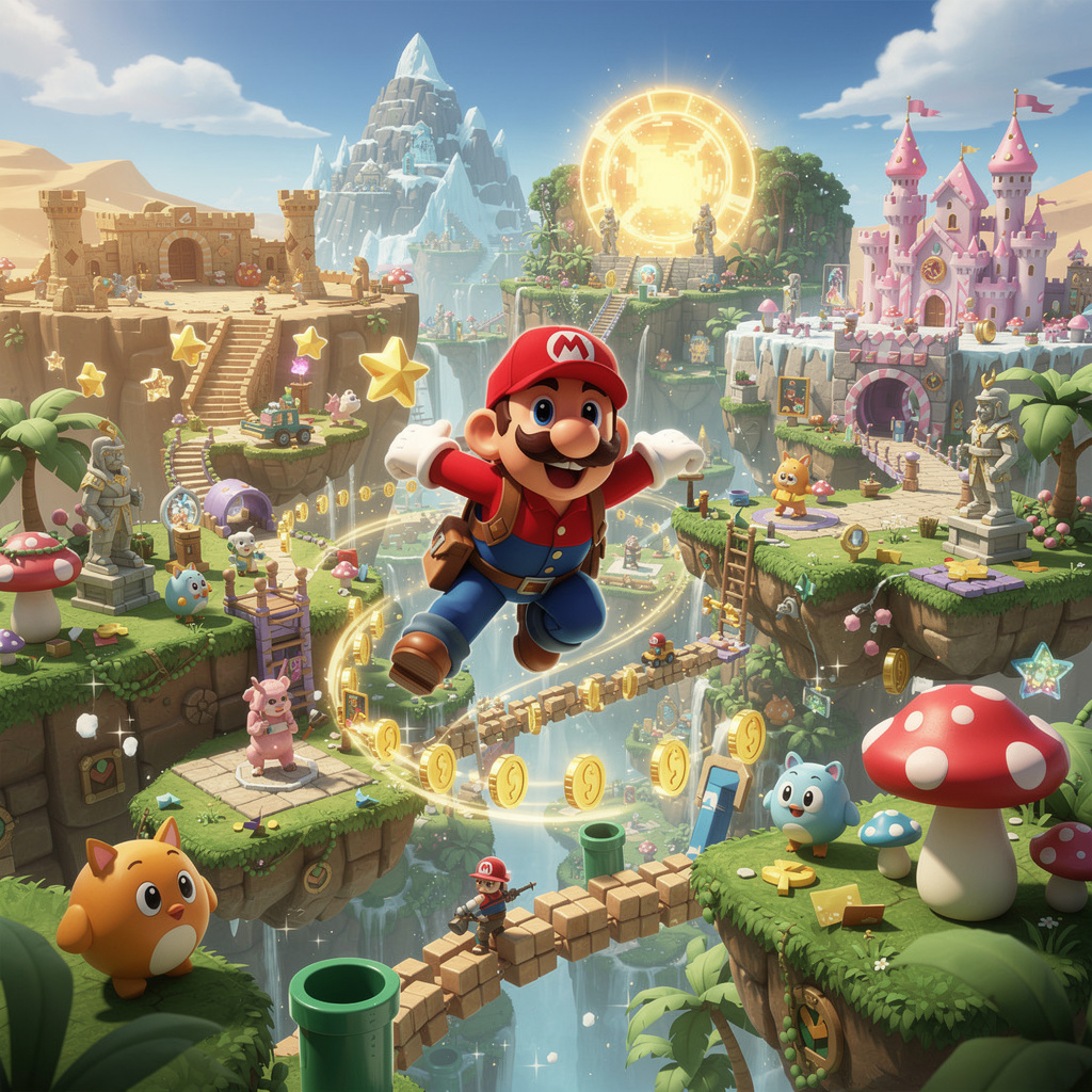 Mario Pro Quest: Full Mechanics - Instant game by Jabali AI