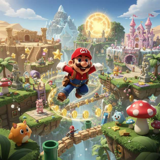 Mario Pro Quest: Full Mechanics - Instant game by Jabali AI