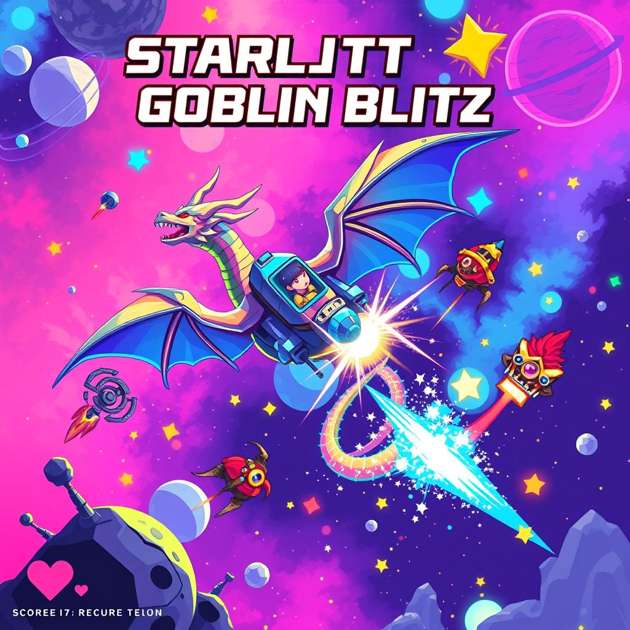 Starlit Goblin Blitz - Jabali AI Poster