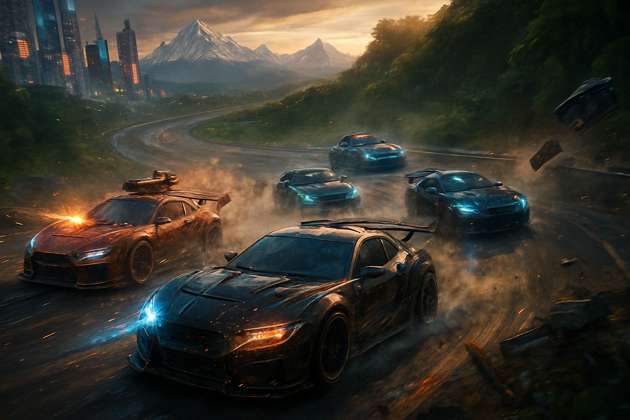 Velocity Circuit: Combat League - Jabali AI Poster