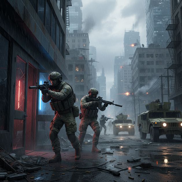 Urban Breach Command - Jabali AI Poster