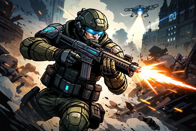 BlastZone: Battle Guns - Jabali AI Poster