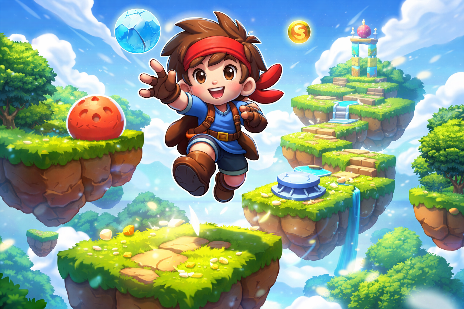 Jump Rush Saga - Instant game by Jabali AI