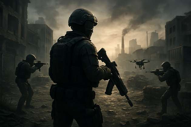 Urban Strike Command - Jabali AI Poster