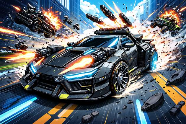 Road Rage Hopper Battle Mode - Jabali AI Poster