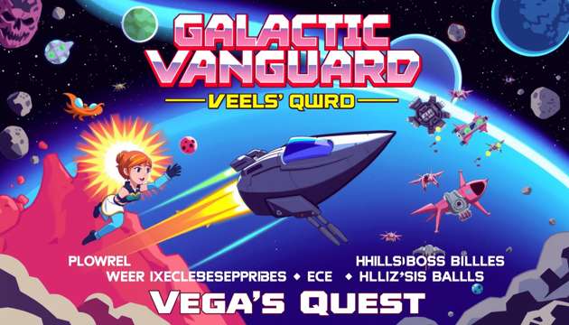 Galactic Vanguard: Vega's Quest - Jabali AI Poster