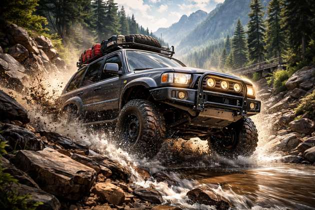 4x4 Offroad Fury - Jabali AI Poster