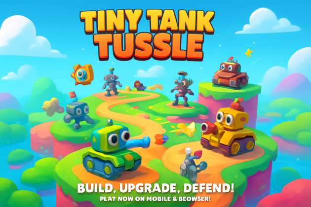 Tiny Tank Tussle - Jabali AI Poster