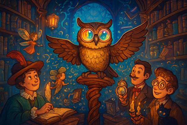 Enchanted Library Quiz - Jabali AI Poster