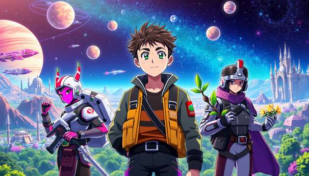 Starlight Odyssey - Jabali AI Poster