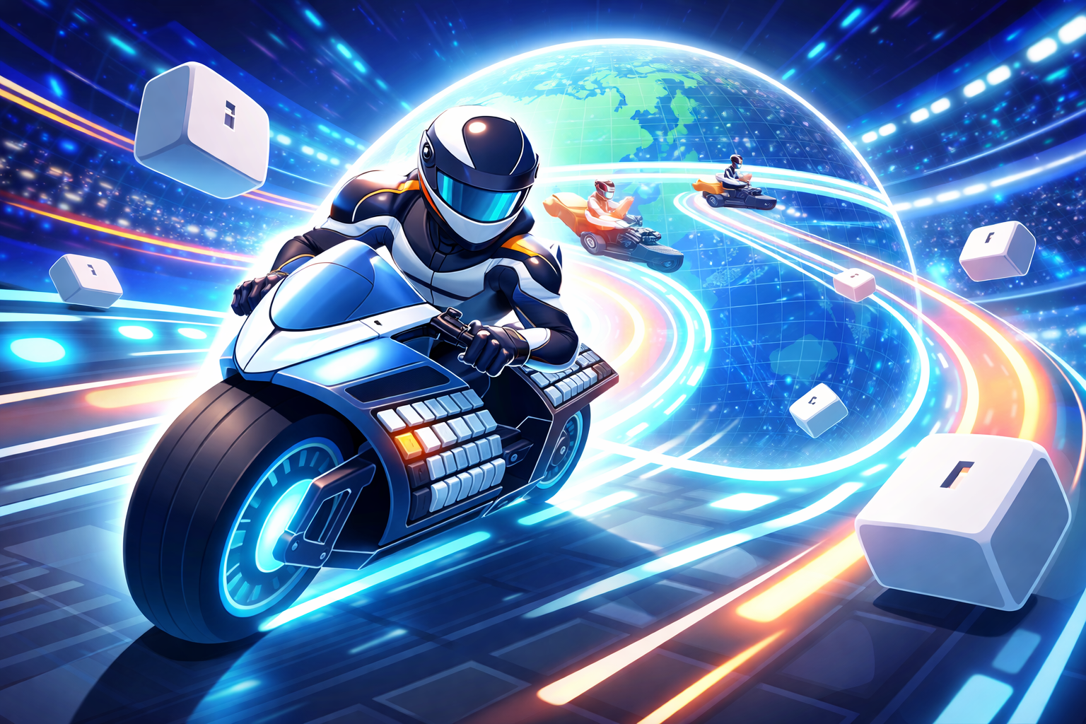 Type Rush League - Instant game by Jabali AI