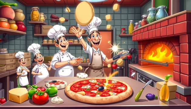 Pizza Party Pop! - Jabali AI Poster