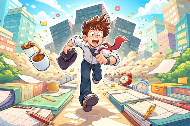 Deadline Dash - Jabali AI Poster