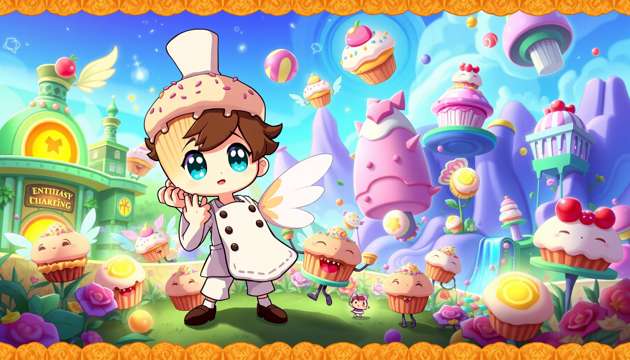 Muffin Kingdom: A Whisk of Adventure - Jabali AI Poster