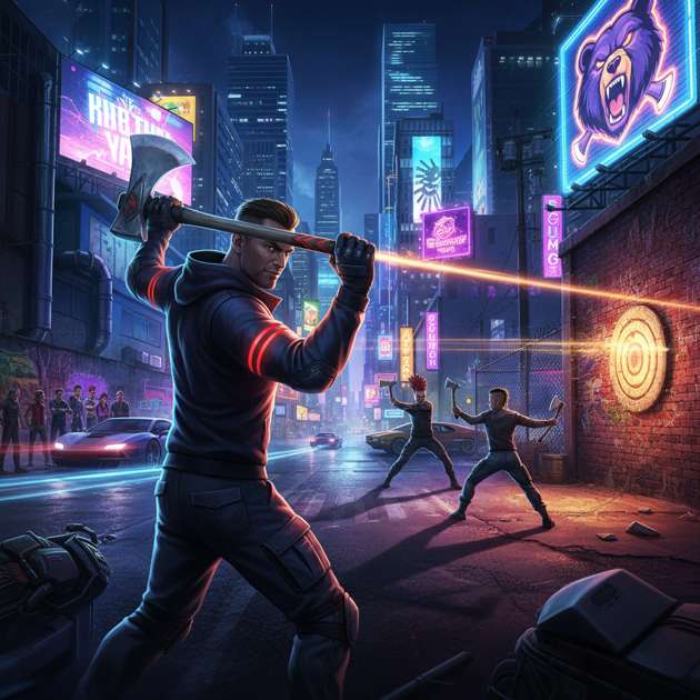 Urban Axe Rivals - 3D Open World by Jabali AI