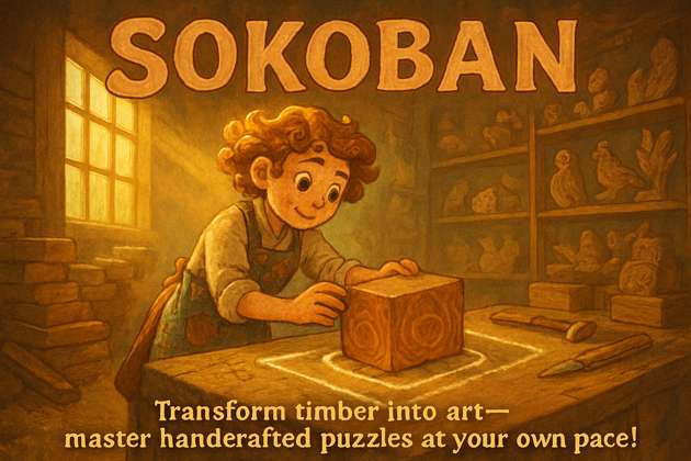 Timbercraft Workshop - Grid-Based Puzzle by Jabali AI