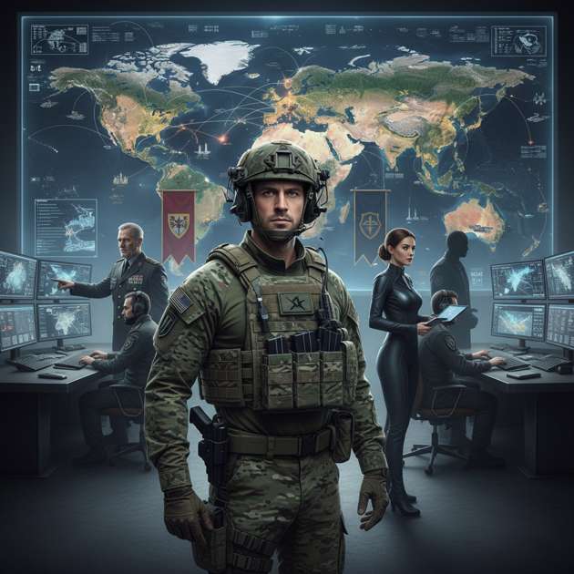 World at Warfront - Jabali AI Poster