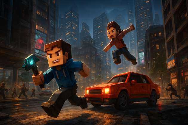 Voxel City Genesis - Jabali AI Poster