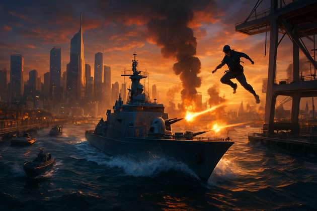 Harborfront Warfare - 3D Open World by Jabali AI