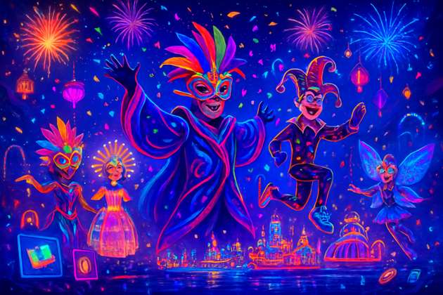 Carnival of Global Wonders - Jabali AI Poster