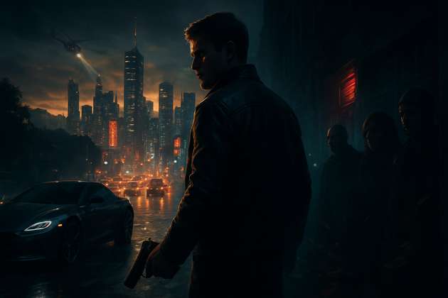 City of Vice - Jabali AI Poster