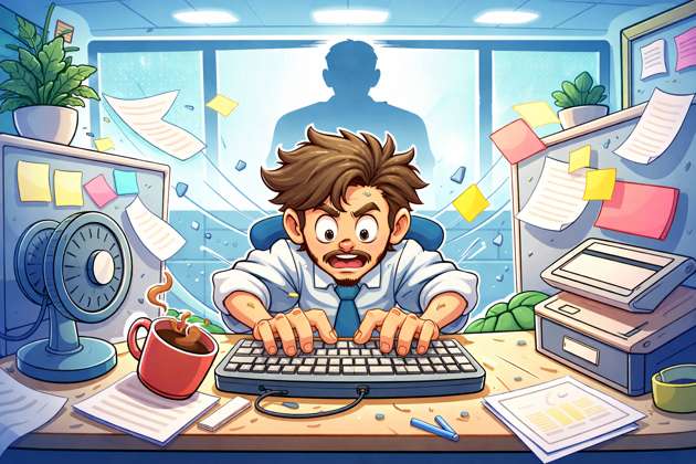Busy Fingers - Jabali AI Poster