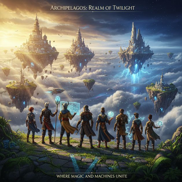 Isles Above - Jabali AI Poster