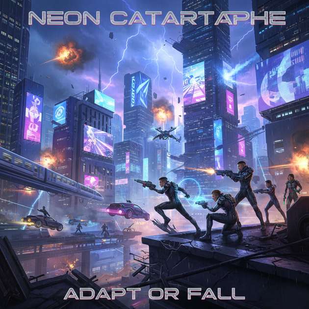 Neon City Supremacy - Jabali AI Poster