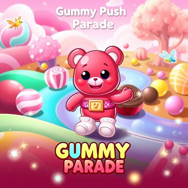 Gummy Push Parade - Jabali AI Poster