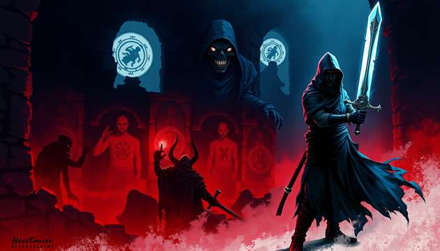Cursed Labyrinth - Jabali AI Poster