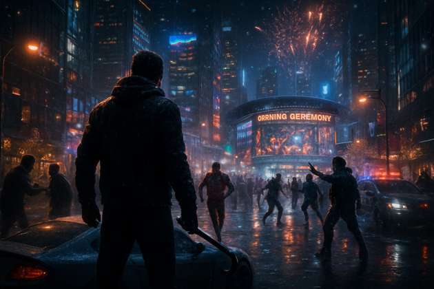 Frost City Rising - Jabali AI Poster