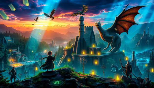 Dragons of the Ancients - Jabali AI Poster