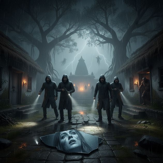 THE CURSED VILLAGE: NIGHT OF THE DEAD - Jabali AI Poster