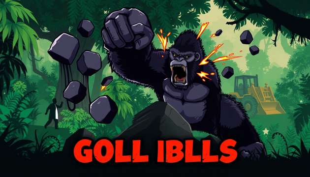 Gorilla's Last Stand: Jungle Riot - Jabali AI Poster
