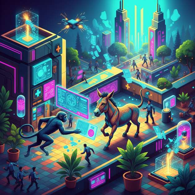 Campus Rush: Med Quest - Jabali AI Poster
