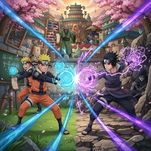Naruto Math Ninja - Adventure RPG by Jabali AI
