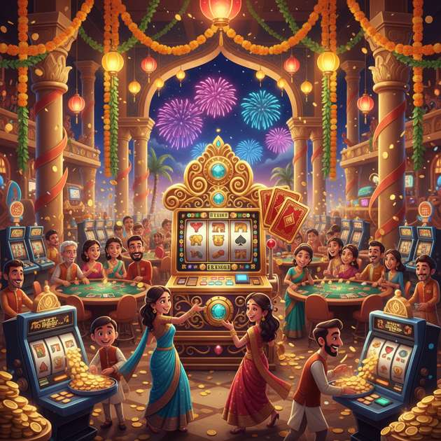 Royal Casino Carnival - Jabali AI Poster