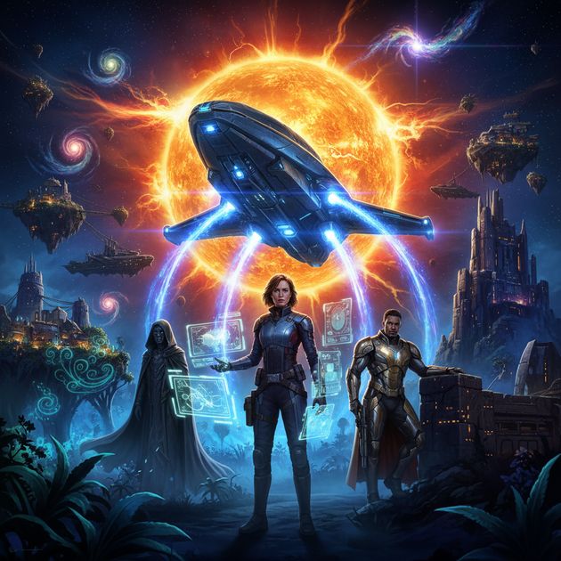 Andromeda Ascendant - Jabali AI Poster