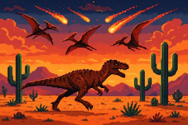 Extinção no Deserto - Jabali AI Poster