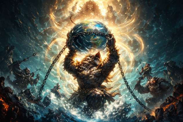 Mahavatar The God Mobile - Jabali AI Poster