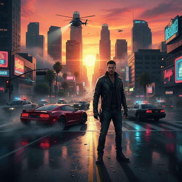 City Turf Burnout - Jabali AI Poster