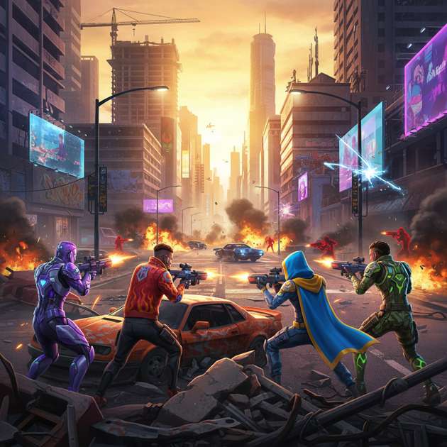 Urban Strike Arena - Jabali AI Poster