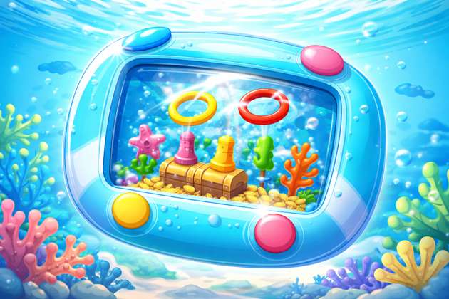 Splash Ring Toss - Jabali AI Poster