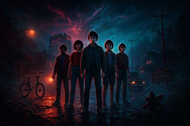 Stranger Things: Neon Unseen - Jabali AI Poster