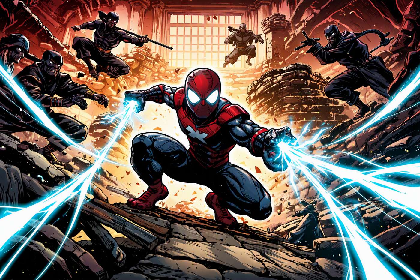 Spider Siege 6 game artwork
