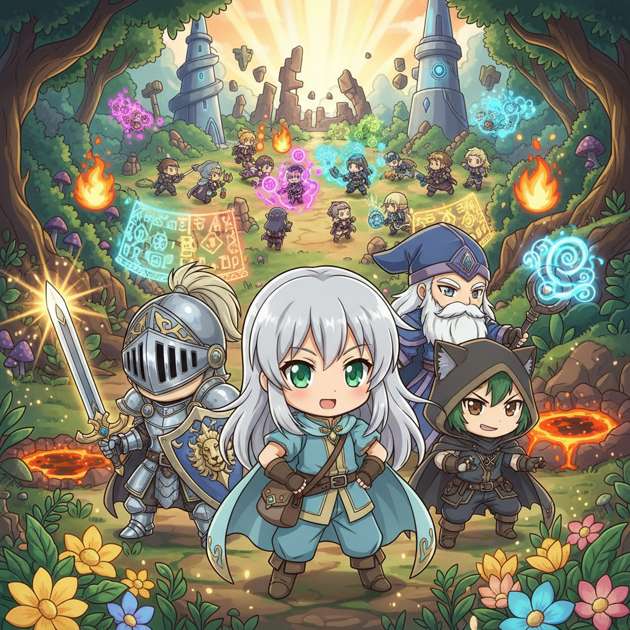 Mythic Arena Tactics - Adventure RPG by Jabali AI