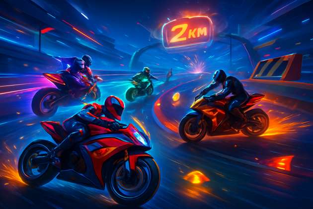 Circuit Clash: Bike Combat - Jabali AI Poster