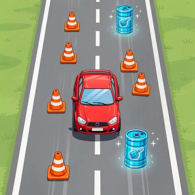 Cone Rush - Jabali AI Poster